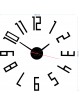 Rozměry nástěnných hodin vyrobených z plastu. Trendy hodiny jako obraz.