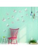 Dekorační nálepky a samolepky, barevné nálepky a samolepky, na stěnu, 3D barevné motýly do dětského pokoje.