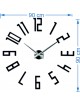 Rozměry hodin na zeď, design nástěnné hodiny