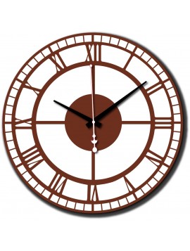 Moderní nástěnné hodiny z plastu MILIIA
