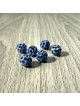 Šamballa korálka - slabě modrá FI 10 mm