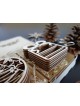 Ozdoby ze dřeva a plastu, vánoční ozdoby, dřevěné vintage doplky
