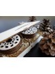 Rozměry ozdob, vánoční ozdoby, dřevěné doplky, ozdoby ze dřeva a plastu