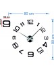 Nástěnné hodiny vyrobené z plastu - Pelle
