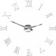 Nalepovací nástěnné hodiny římské 2D plexi