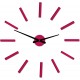 Moderní nástěnné hodiny paličky 2D plexi MIRROR