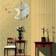 Moderní nástěnné hodiny (zrcadlové hodiny na stěnu nebe) TEMPLATES, 30x45cm