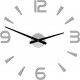 Moderní nástěnné hodiny nalepovací Stor 2D plexi