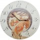 Nástěnné hodiny krásná panna MDF. Fi 30 cm