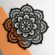 Mandala květ života dřevěný obraz na stěnu z překližky HELLA